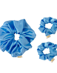 Natural hair essentials satin accessories set (Blue)